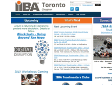 Tablet Screenshot of iibatoronto.org